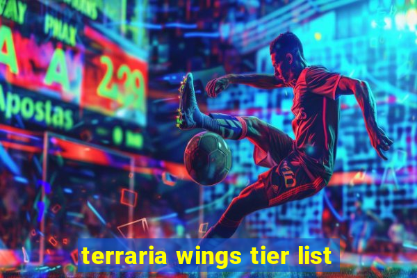 terraria wings tier list